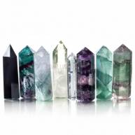 Кристалл отполированный шестигранный ( h - 7,5 см )